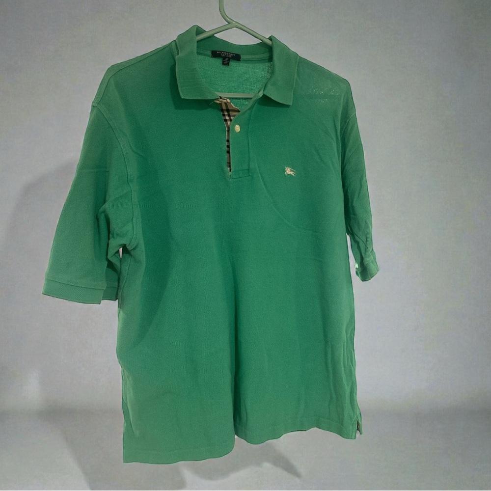 Burberry London Polo Classic Shirt Green